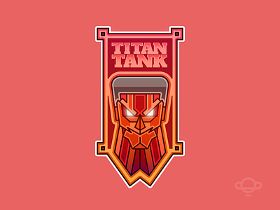 Badge Design - Armored Titan