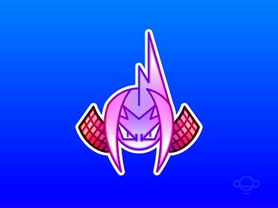 Badge Design - Amidamaru anime badge branding colors design illustration logo shaman king vector