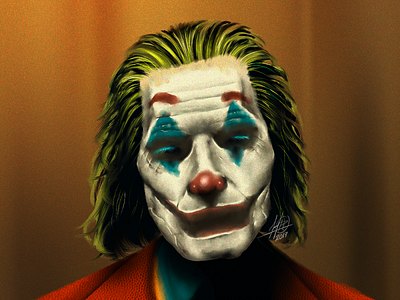 Joker - Digital Portrait batman colors comics dccomics design drawingart illustration joker movie pencil art portrait retrato villian
