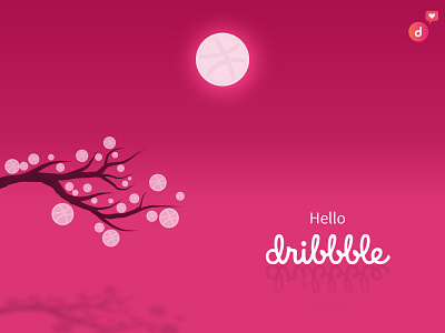 Hello Dribbble dribbble hello invite