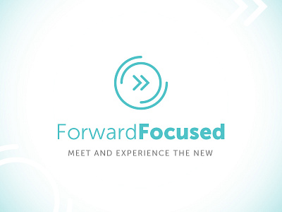 Forwardfocused Logo focused forward illustration logo