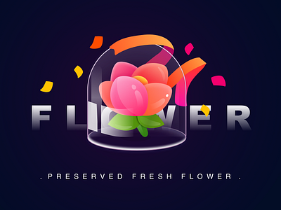 preserved fresh flower card colord colors design emoji expression face flower flower logo icon like logo ui 表情