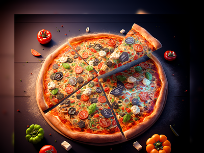 A Minimalistic Social Media Post for Apilano Pizza with Adobe Ph adobe photoshop brand identity color theory composition creative design creative direction digital advertising food photography graphic design image editing marketing materials minimalistic design pizza branding product promotion social media design typography uiux design user experience visual communication