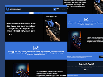 Best Flyers 2 France  - Website Design & Development