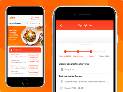 Pişir YemekMarket app design figma graphic design mobile app ui user experience ux