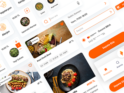 Pişir YemekMarket app design figma graphic design mobile app ui user experience ux