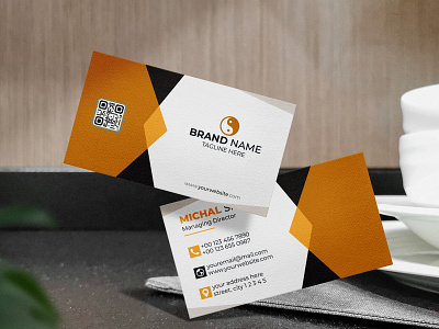 Vesiting Card branding graphic design logo