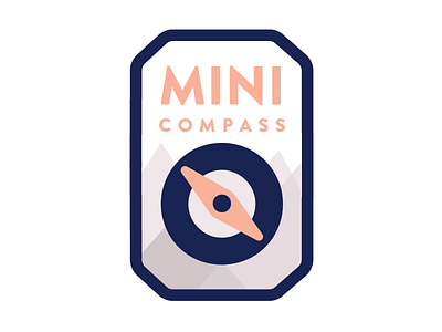 Mini Compass | Logo compass logo minimalistic travel