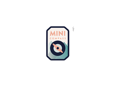 MINI COMPASS | Logo | Sjoerd Vlessert branding compass logo minimalistic travel