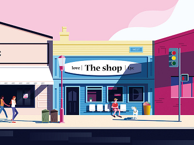 Shop1 app clean design illustration illustrator shop ui