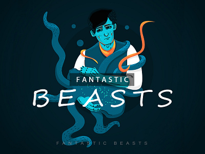 Fantastic Beasts 插画