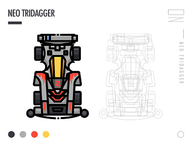 Neo Tridagger-新三角箭 插画、ui