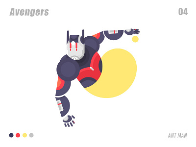 ANT-MAN 插画、ui