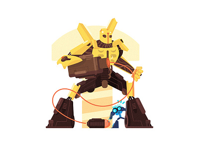 Transformers - Bumblebee 插画、ui