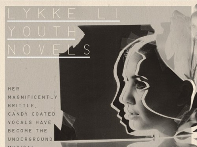 Lykke Li – Youth Novels Press Ad Design