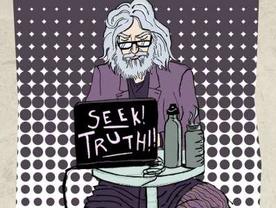 Seek Truth - Illustration design digital graphic design illustration