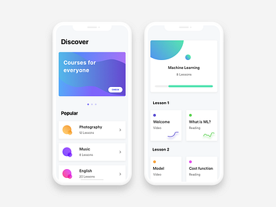 Discover courses #1 course courses discover ios iphone x lessons