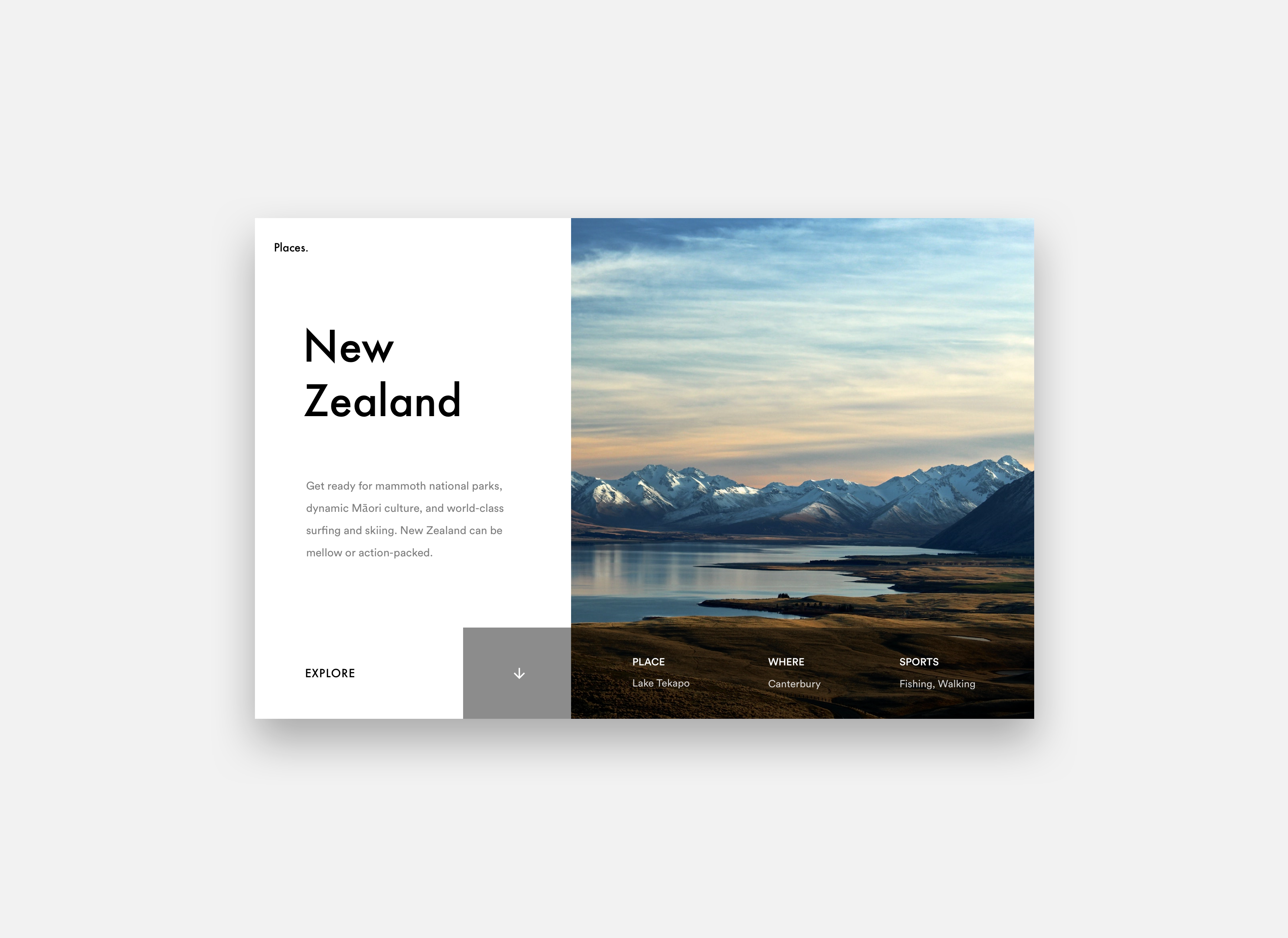 Places by Nicola Baldo for Norde on Dribbble