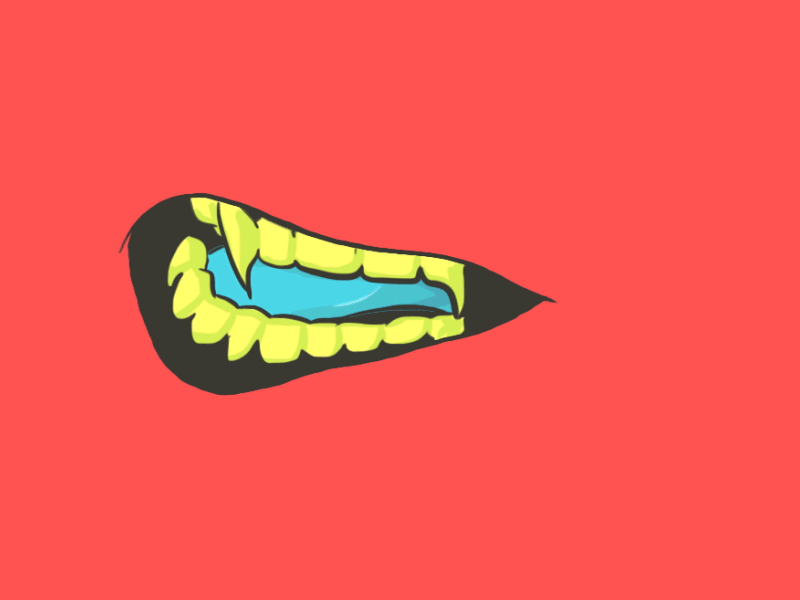 TDS 018 Mouth WIP 3 Shadows 2d gif motion thedailyshit wip