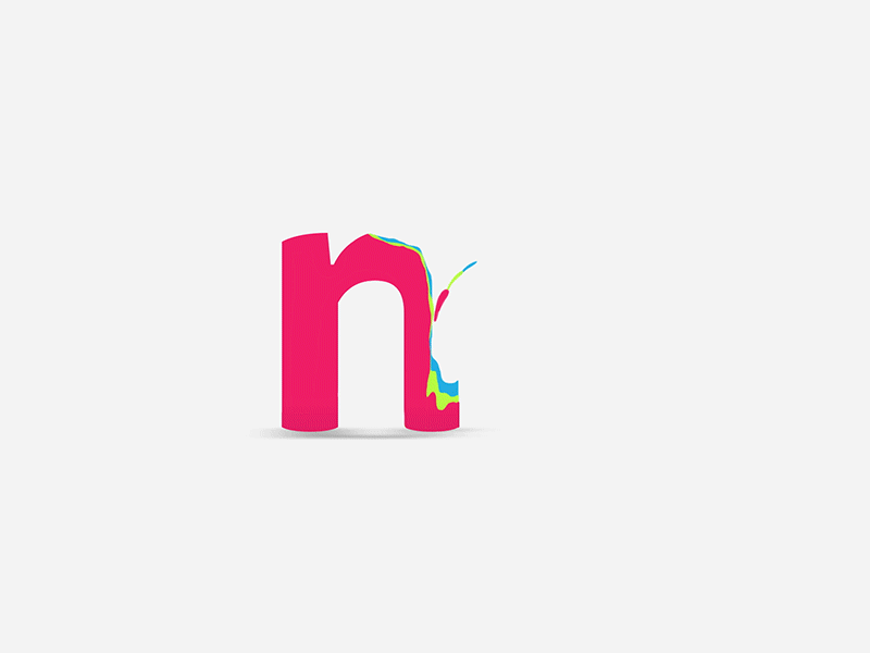 M for #36daysoftype 2d animation cel animation gif motion