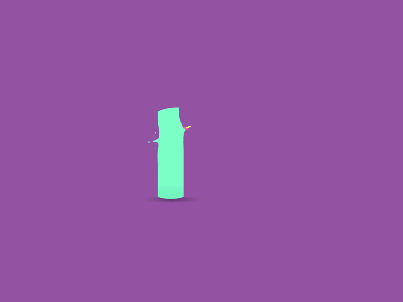 N for #36daysoftype 2d animation cel animation gif motion