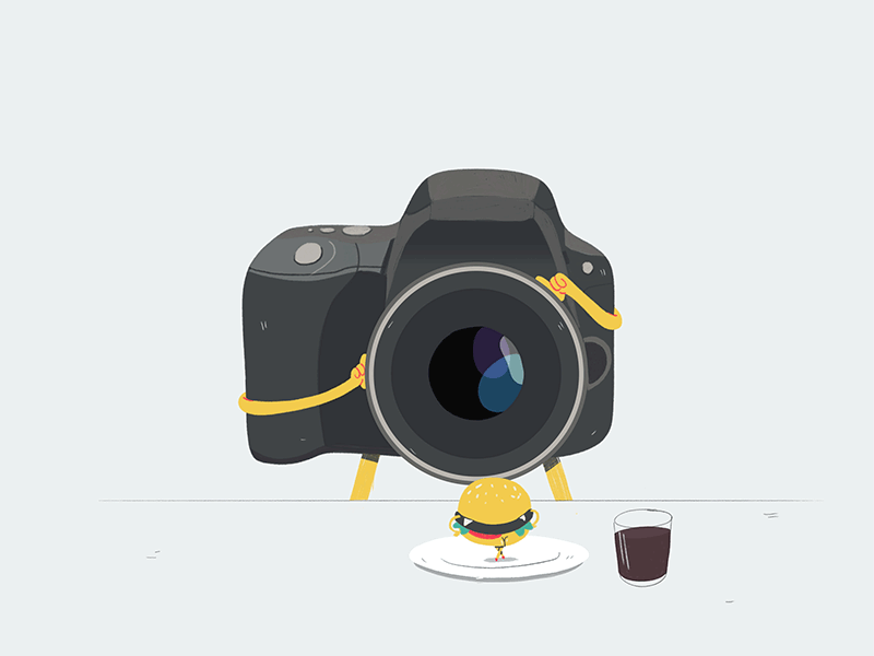 Cameraman by Yimbo Escárrega on Dribbble