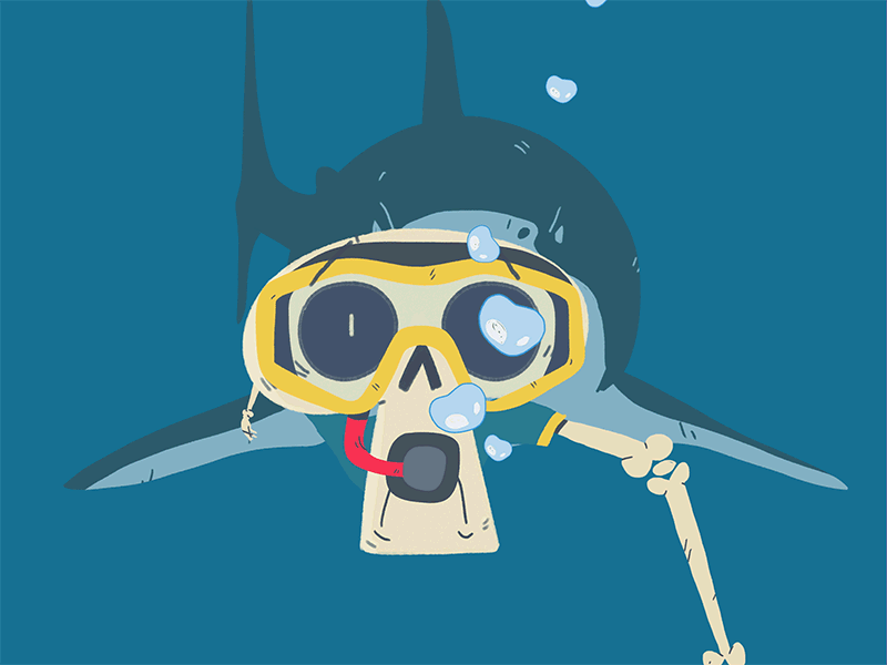 Snorkeling by Yimbo Escárrega on Dribbble
