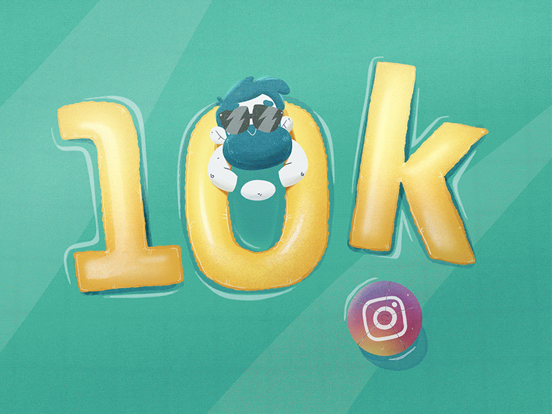 10k 2d 365rounds animation character daily gif illustration instagram loop yimbo