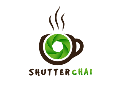 Shutter Chai Logo camera chai coffee cup focus image logo photo photography shutter stock tea