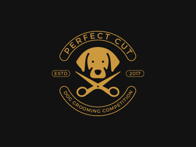 Dog Grooming Logo for SALE