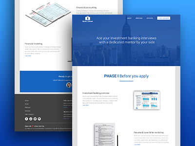 Website Page Design,landing page for website design,single page website design template