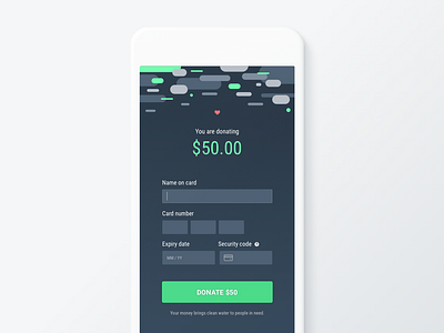 Donate dailyui design ui