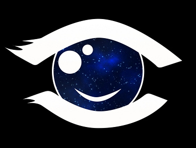 It's Me January Design Challenge Week 5: Free Draw anime branding design eye graphic design illustration logo nebula space stars