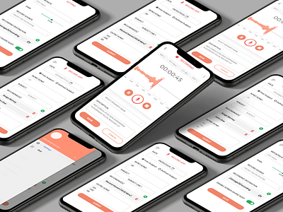 UI Design for a Podcast Publishing App app design mobile ui ui design ux ux design