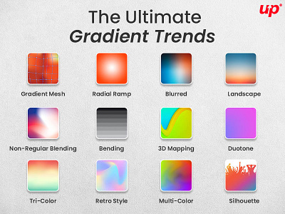 The Ultimate Gradient Trends app design color palette gradient