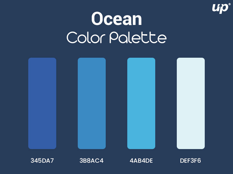 Ocean Color Palette by Fluper on Dribbble