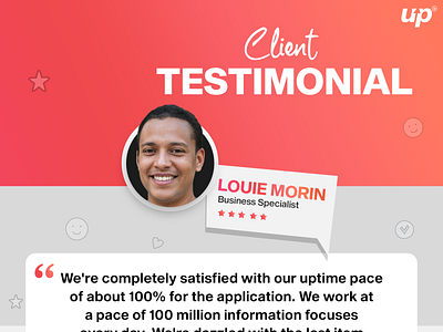 Client Testimonial app design apps client review client testimonial design fluper illustration