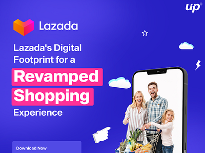 Shop the Best Deals with Lazada Shopping App! animation app design apps design graphic design illustration motion graphics online shopping app ui ux