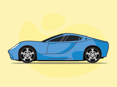 CAR auto blue car design illustration inspiration vehicle wheels