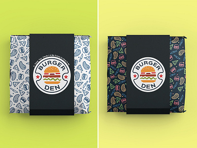 Download Burger Box Mockup Designs Themes Templates And Downloadable Graphic Elements On Dribbble