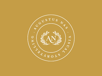 Secondary logo mark - wedding photographer brand design identity logo logotype monogram