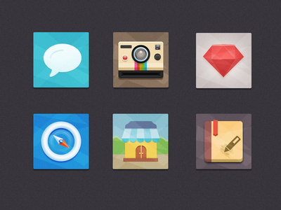Flat Icons Freebie