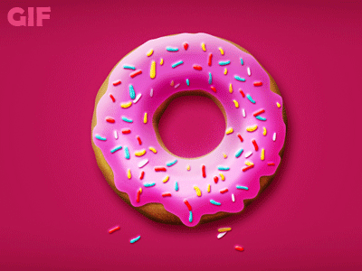 Donut animation cool donut fresh gif