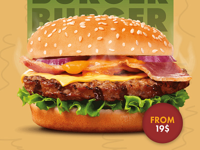 Burger Banner