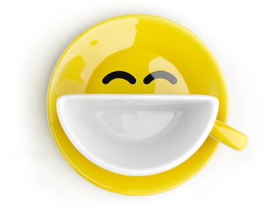 Yellow Smilecup 3d cup psyho.ua smile smilecup yellow