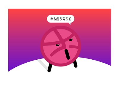 #§@&%$£ dribbble hello illustration pink vector welcome