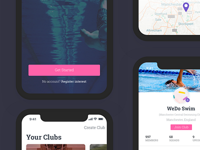 Sport app shot ios sports app ux ui