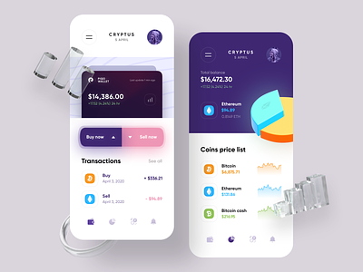 Cryptus Wallet App 💳