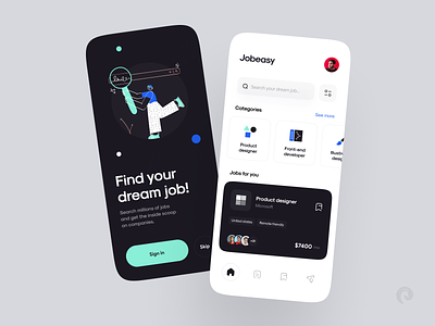 Jobeasy ― Job finder app 📌