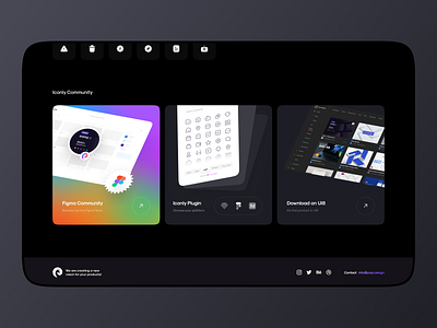 ICONLY website landing page 💥 by ARI for Piqo Design on Dribbble